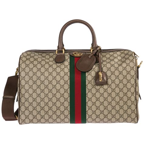 gucci weekender duffle bag|gucci luggage bag price.